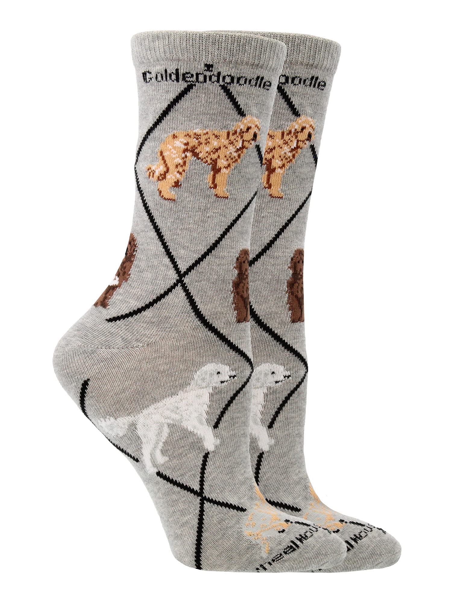 Women's Goldendoodle Socks - Cute Dog Lover Gift - Perfect for Dog Moms, Pet Owners & Animal Enthusiasts - Great for Casual Wear, Gifts & Dog-Themed Outfits
