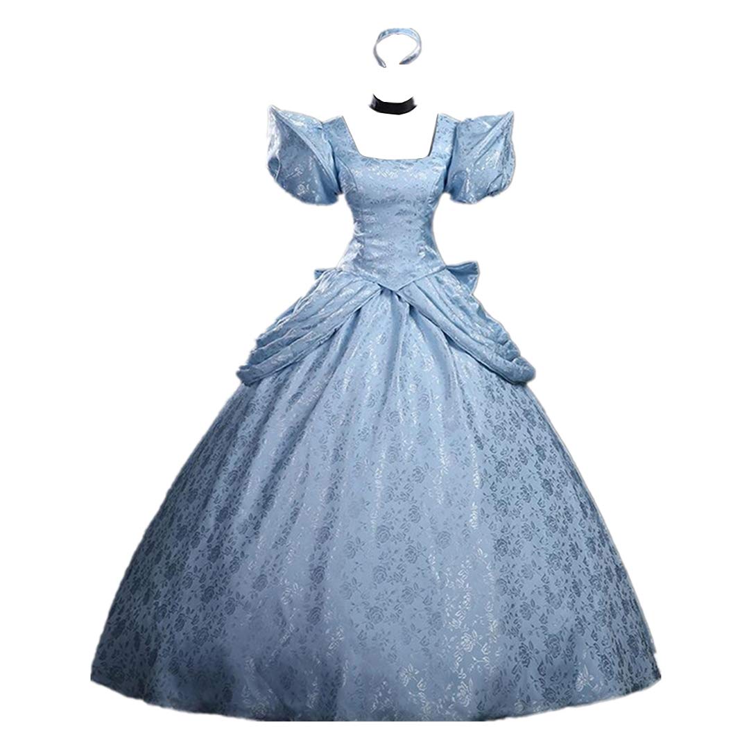 Anime Princess Cosplay Costume - Elegant Party Dress for Halloween, Cosplay Events & Dance Performances - Full Set with Accessories for Women & Girls