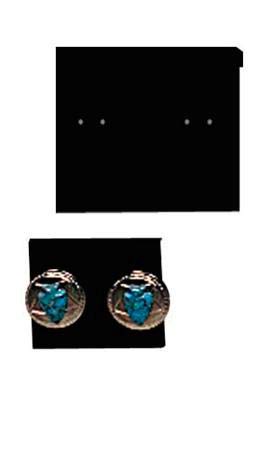 Premium Black Velour Earring Display Cards - Case of 1,000 for Jewelry Selling & Professional Presentation - Perfect for Retail Stores, Boutiques & Craft Fairs