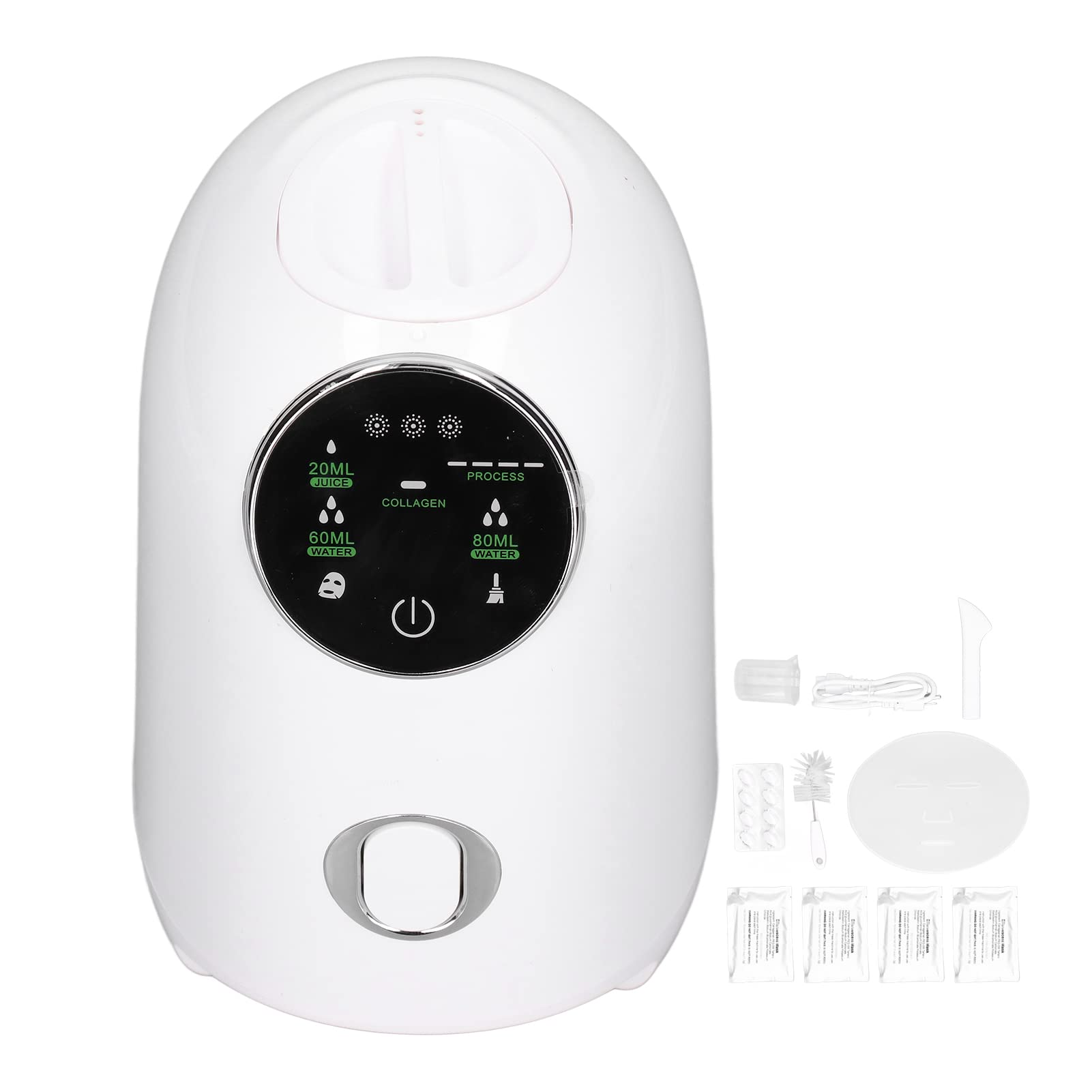 Walfront Automatic DIY Facial Mask Machine for Skin Care - Fruit & Vegetable Mask Maker with 110-240V US Plug - Perfect for Home Spa & Beauty Salon Use