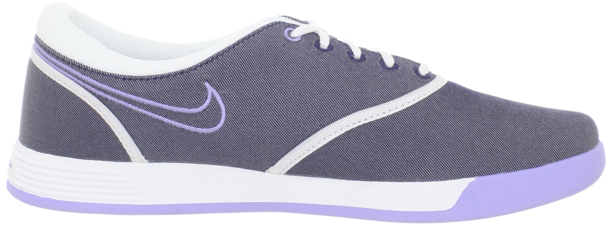 Nike Lunar Duet Sport Golf Shoes for Women - Blackened Blue/Summit White/Light Thistle - Size 7.5 B(M) US - Comfortable & Lightweight Golf Footwear for Walking Courses & Driving Range Practice
