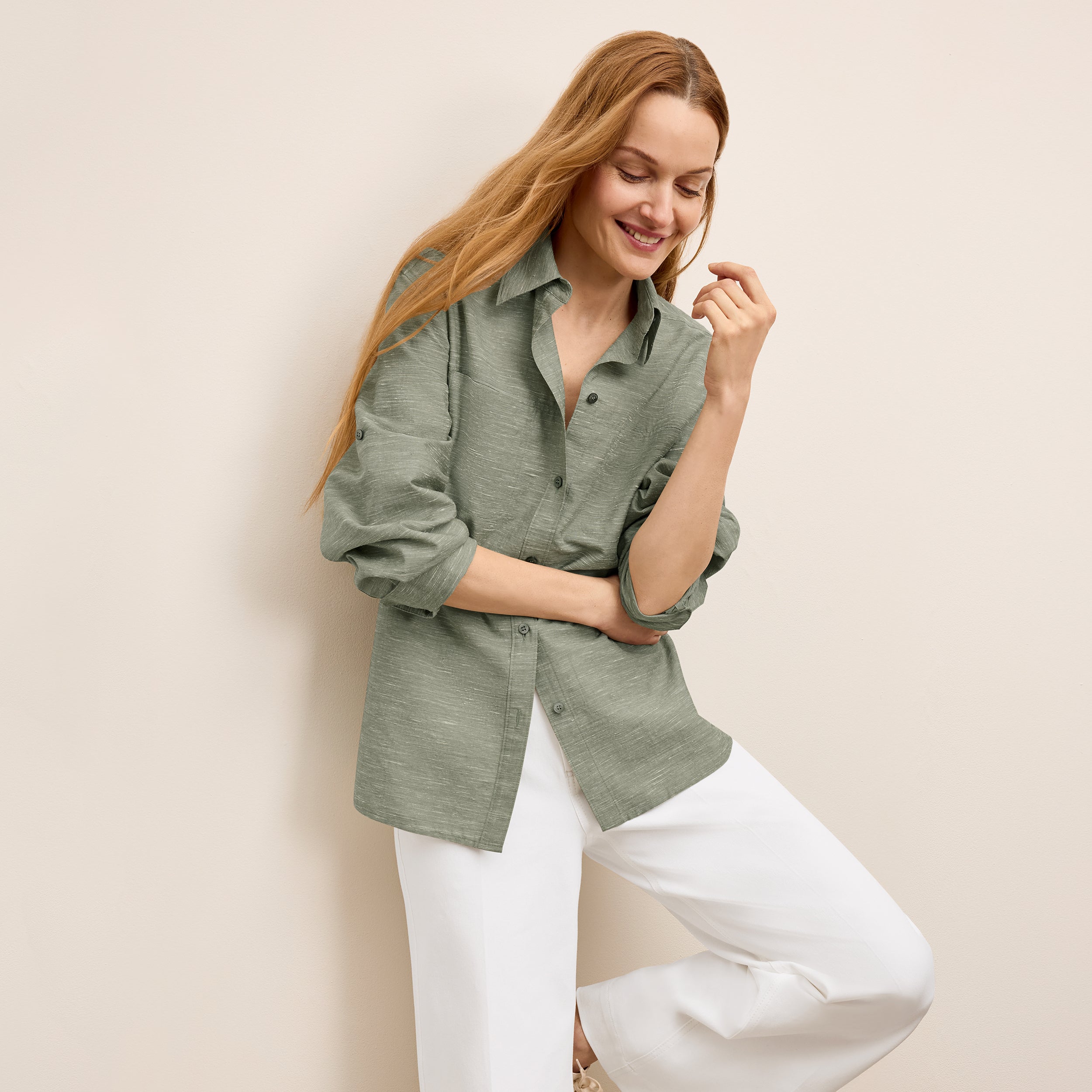 Milo Wide Leg Jeans for Women - Eco-Friendly Stretch Denim Pants in White | Comfortable & Sustainable Fashion for Casual Wear & Office Outfits