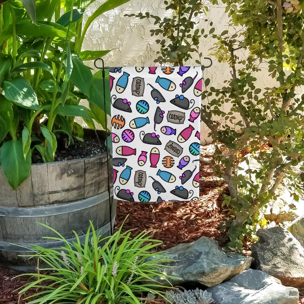 Interactive Cat Toys with Mouse & Fish Design - Catnip Infused for Playful Kittens - Perfect for Indoor & Outdoor Play in Garden or Yard