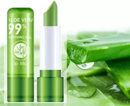 Aloe Vera Lip Balm for Dry Lips - Moisturizing & Soothing Lip Care with Natural Ingredients - Perfect for Winter, Chapped Lips & Daily Hydration