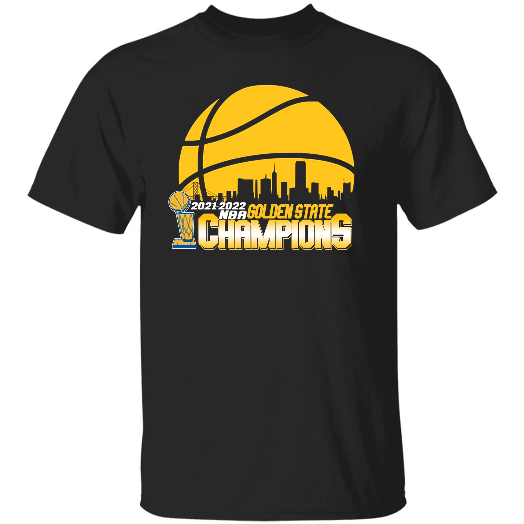 Gold Blood Warriors Playoffs T-Shirt for Men & Women - Game Day Fan Wear