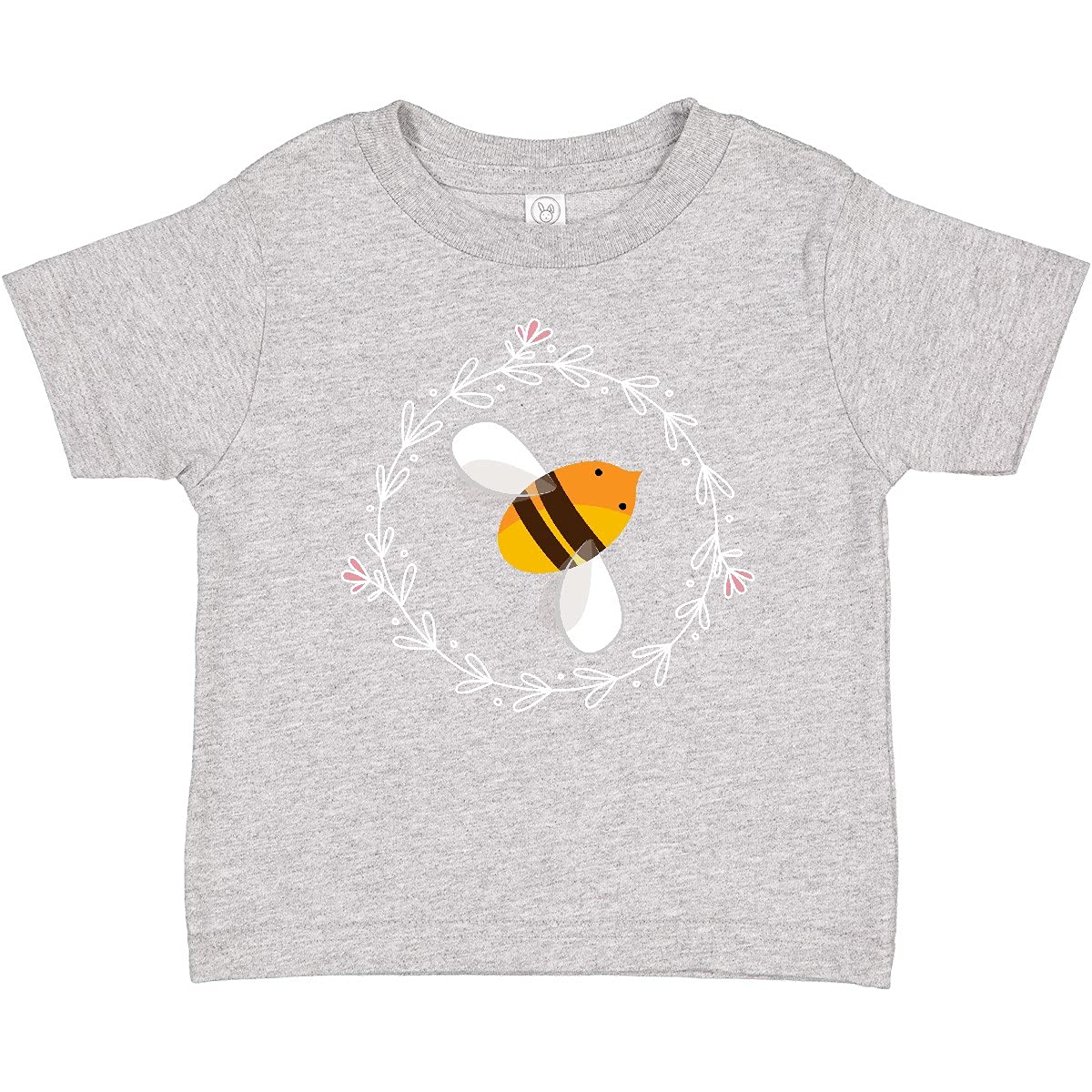 Inktastic Bee Cute Kids Honeybee Baby T-Shirt - Adorable Honey Bee Graphic Tee for Toddlers & Infants - Perfect for Playdates, Birthday Parties & Outdoor Adventures
