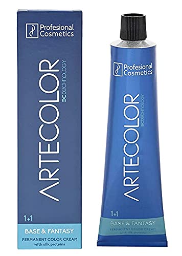 Professional Artecolor Hair Color Cream 933 Golden Blonde Lightener - 120g for Salon & Home Use | Ammonia-Free Hair Dye for Vibrant Blonde Highlights
