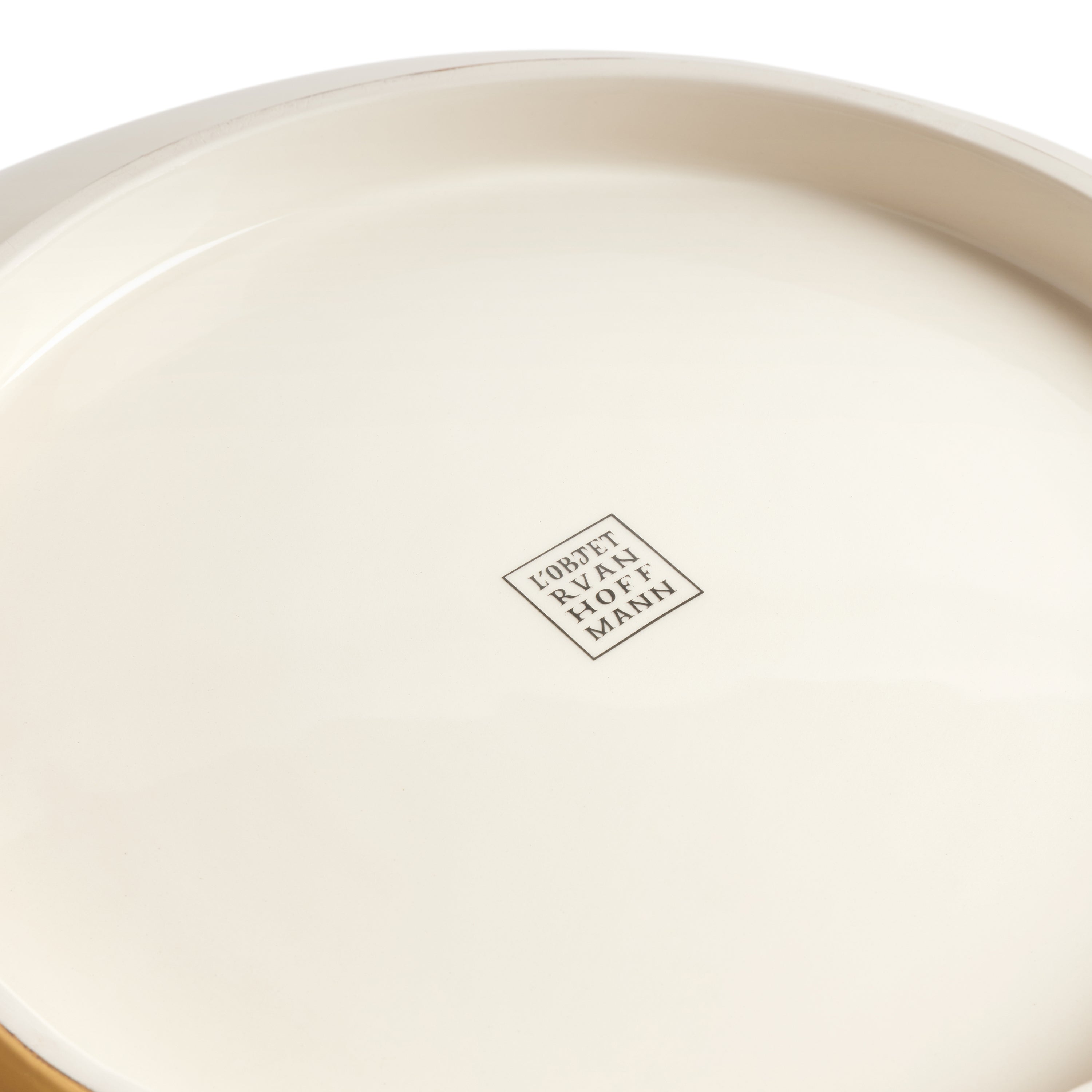Ruan Hoffmann Large Coupe Bowl - Handcrafted Ceramic Serving Bowl for Salads, Pasta & Desserts | Elegant Tableware for Dining & Entertaining