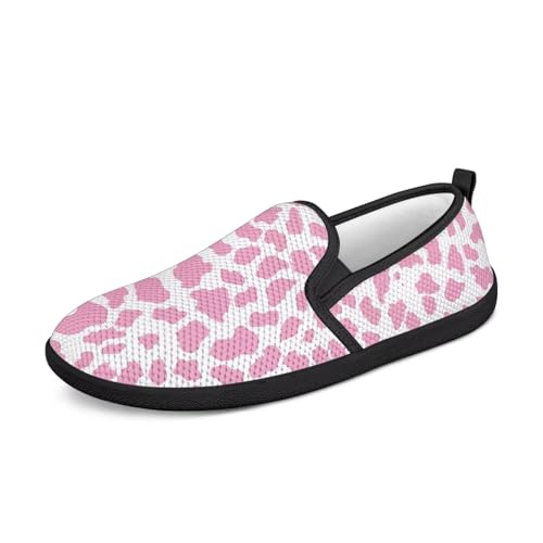 Pink Cow Print
