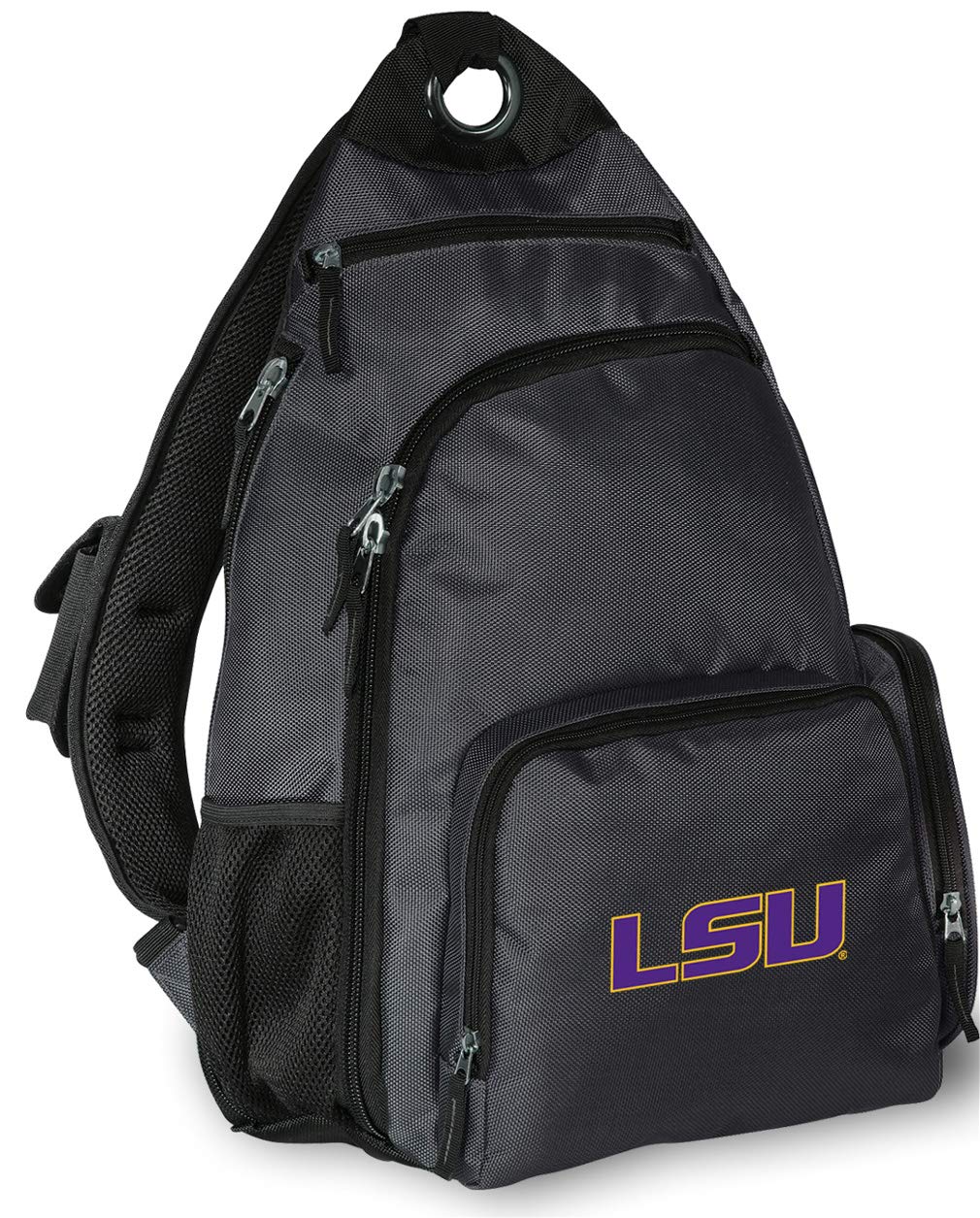 LSU Tigers Sling Bag - Crossbody Backpack for LSU Fans | Perfect for Game Day, Travel & School