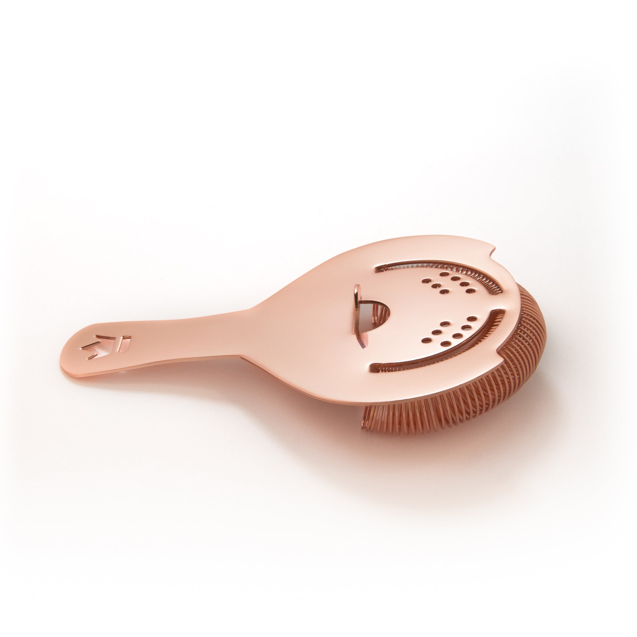 Premium KORIKO® Cocktail Strainer - Copper Plated Bar Tool for Mixing and Serving Cocktails, Perfect for Home Bars and Professional Bartenders