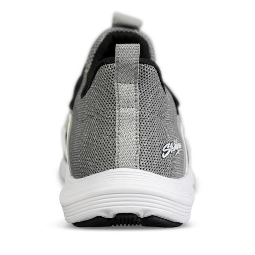 KR Strikeforce Patriot Grey/Black Men's Bowling Shoes - Premium Sliding Sole for Competitive Play - Perfect for League Nights & Tournament Bowling