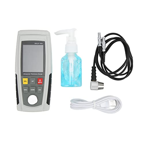 EVTSCAN Digital Ultrasonic Thickness Gauge - Handheld Metal Thickness Meter for Steel, Aluminum, Copper & Plastic - Perfect for Industrial Inspection, Pipe Measurement & Quality Control