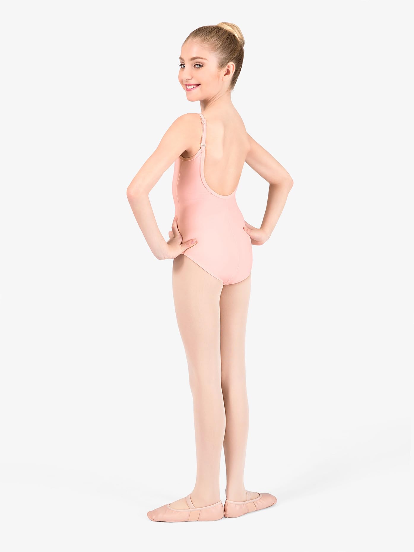 Girls Dance Leotard - Stretch Camisole for Ballet, Jazz & Gymnastics - Comfortable Performance Wear for Recitals & Practice