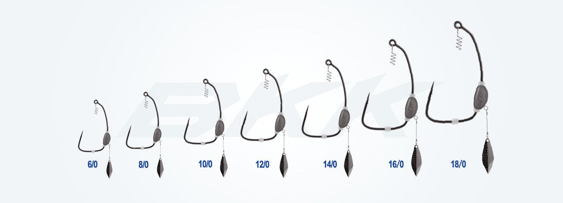 BKK Titan Diver Plus Worm Hook - Premium Fishing Hooks for Bass, Trout & Saltwater - Sharp Corrosion-Resistant Hooks for Freshwater & Saltwater Fishing - Ideal for Worm Lures, Soft Baits & Live Bait Fishing