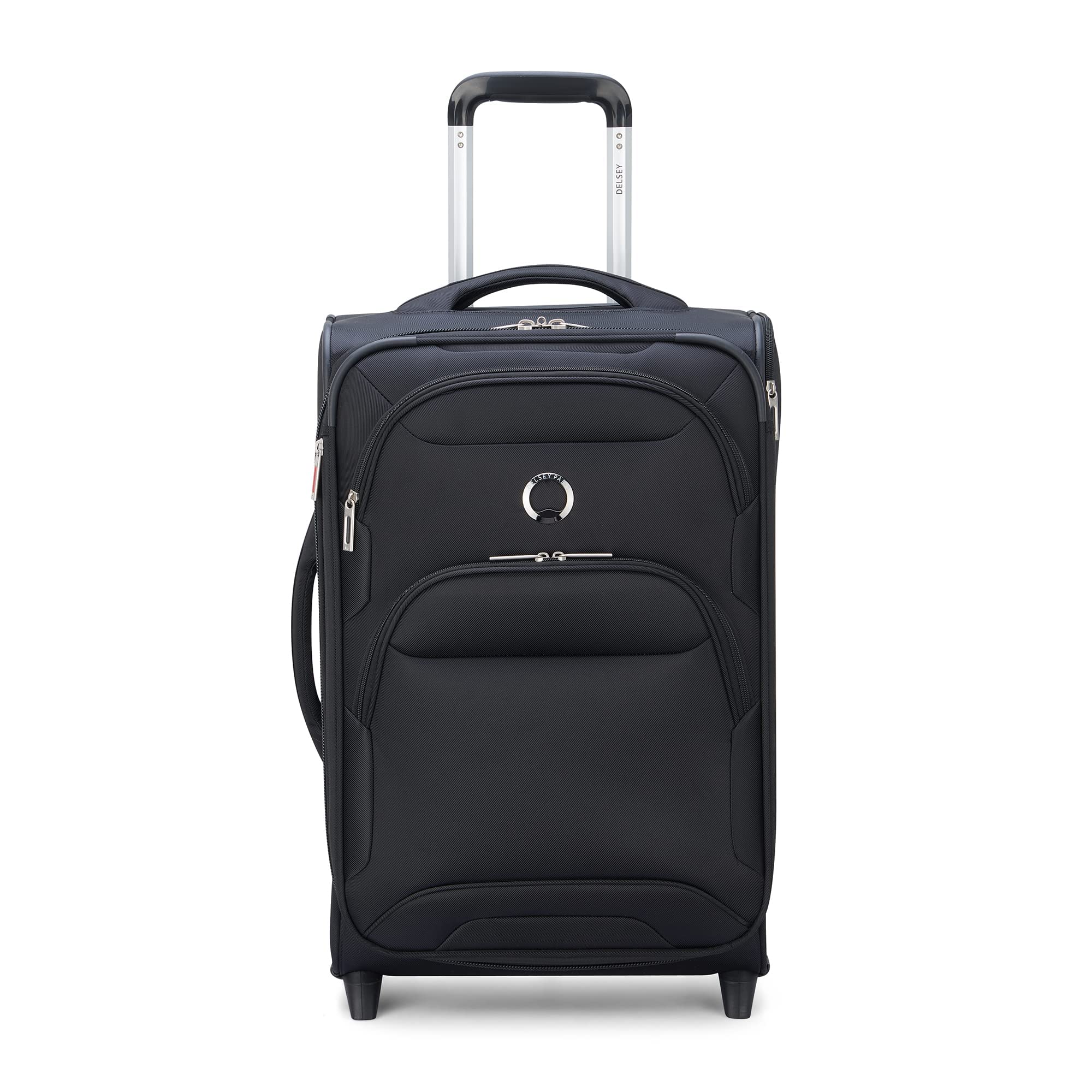 Delsey Paris Sky Max 2.0 Expandable Carry-On Luggage 21 Inch - Lightweight Softside Suitcase with 2 Wheels for Business Travel & Weekend Getaways