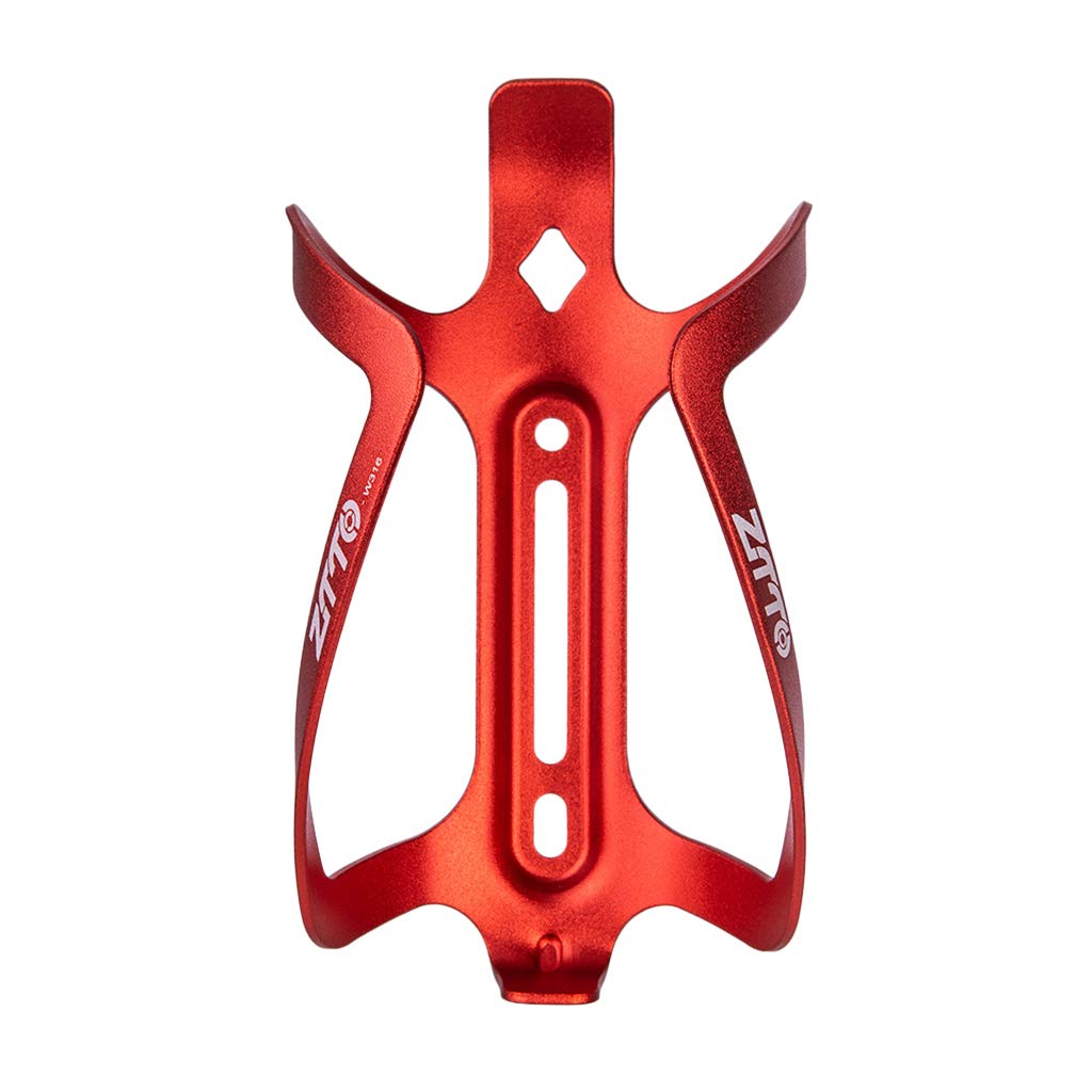 Red Aluminum Alloy Bike Water Bottle Cage - Cycling & Outdoor Sports