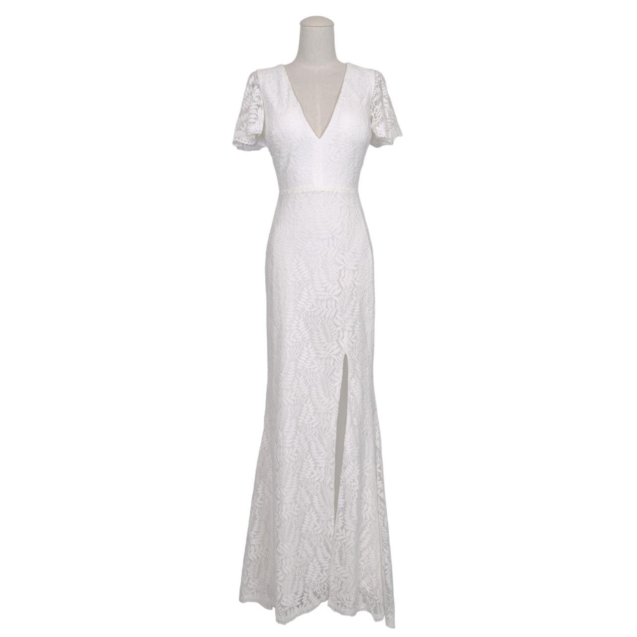 BHLDN Fame and Partners Chelsey Wedding Dress - Elegant Lace Bridal Gown for Bride, Bridesmaid & Formal Occasions | Perfect for Weddings, Prom & Special Events