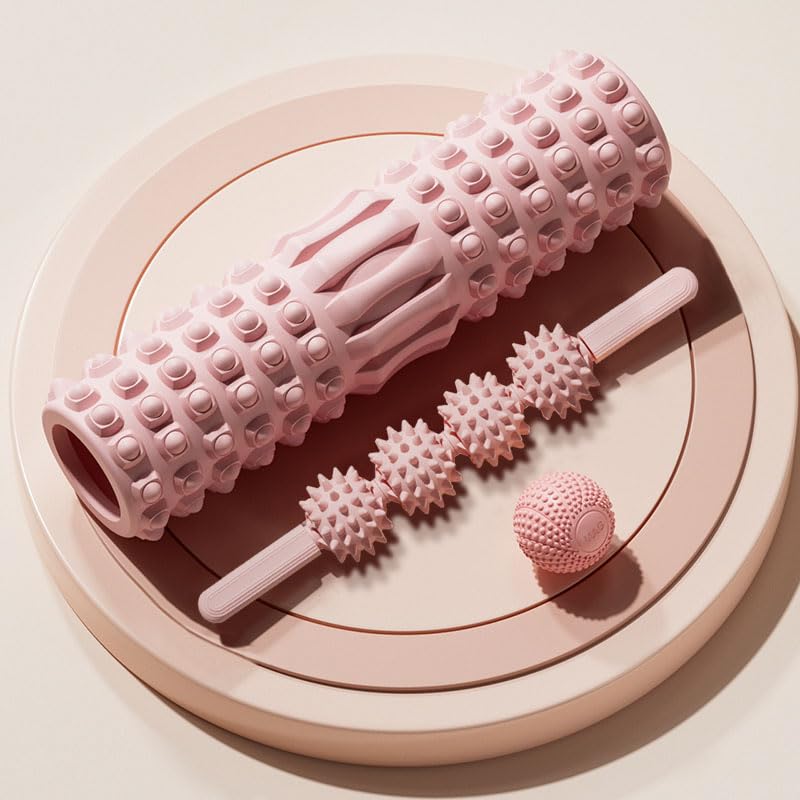 Premium Foam Roller Set for Back Pain Relief & Muscle Recovery - 18