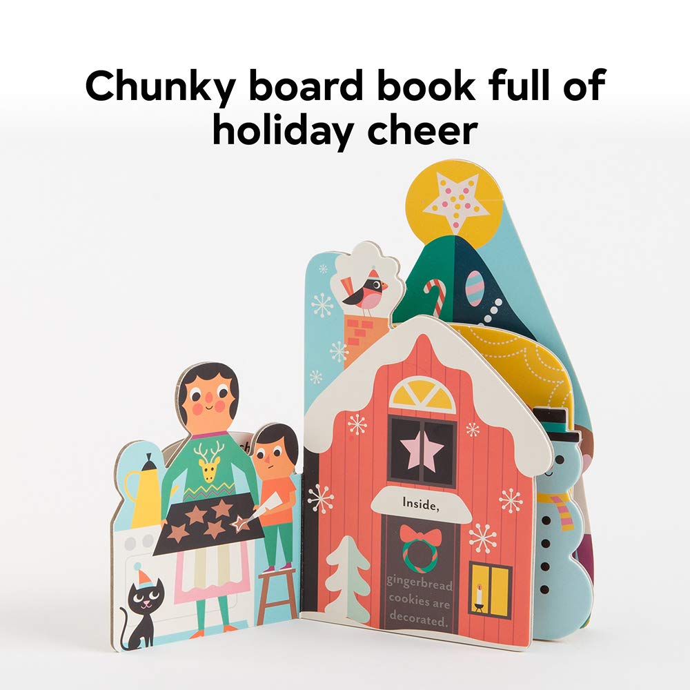 Bookscape Board Books: Christmas Cheer – Durable Baby Books for Holiday Learning & Festive Storytime (Perfect for Toddlers, Gifts & Family Reading)