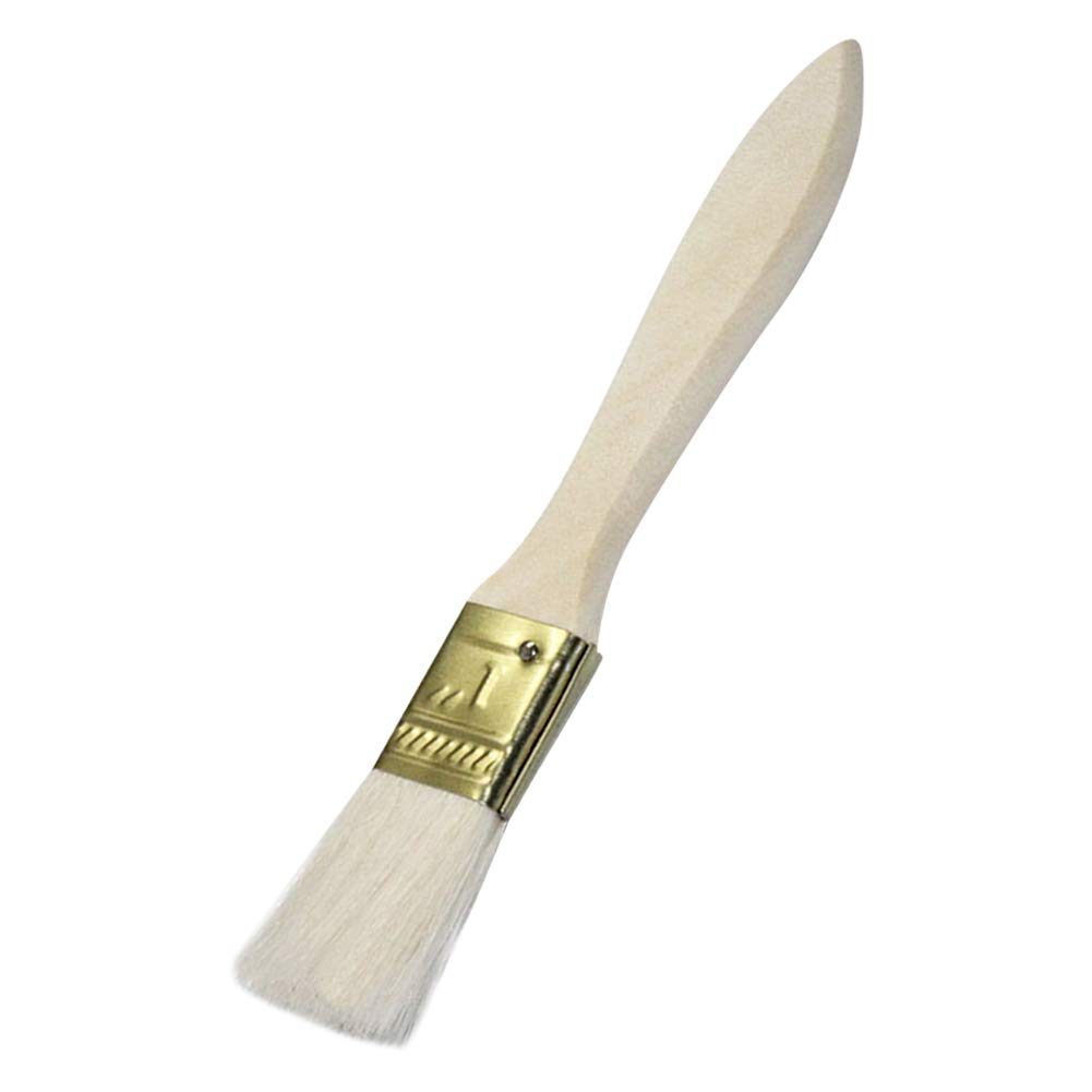 Premium Wooden Handle Paint Brush - Soft Bristles for Walls, Furniture & Cleaning - Long Lasting Paint Tool for DIY & Professional Use