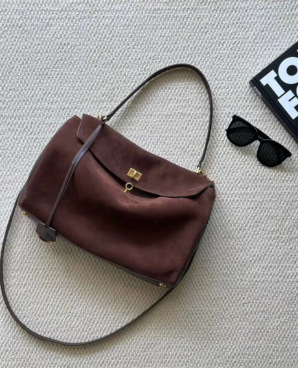Stylish Convertible Leather Tote Bag for Women - Crossbody & Shoulder Bag - Perfect for Work, Travel & Everyday Use