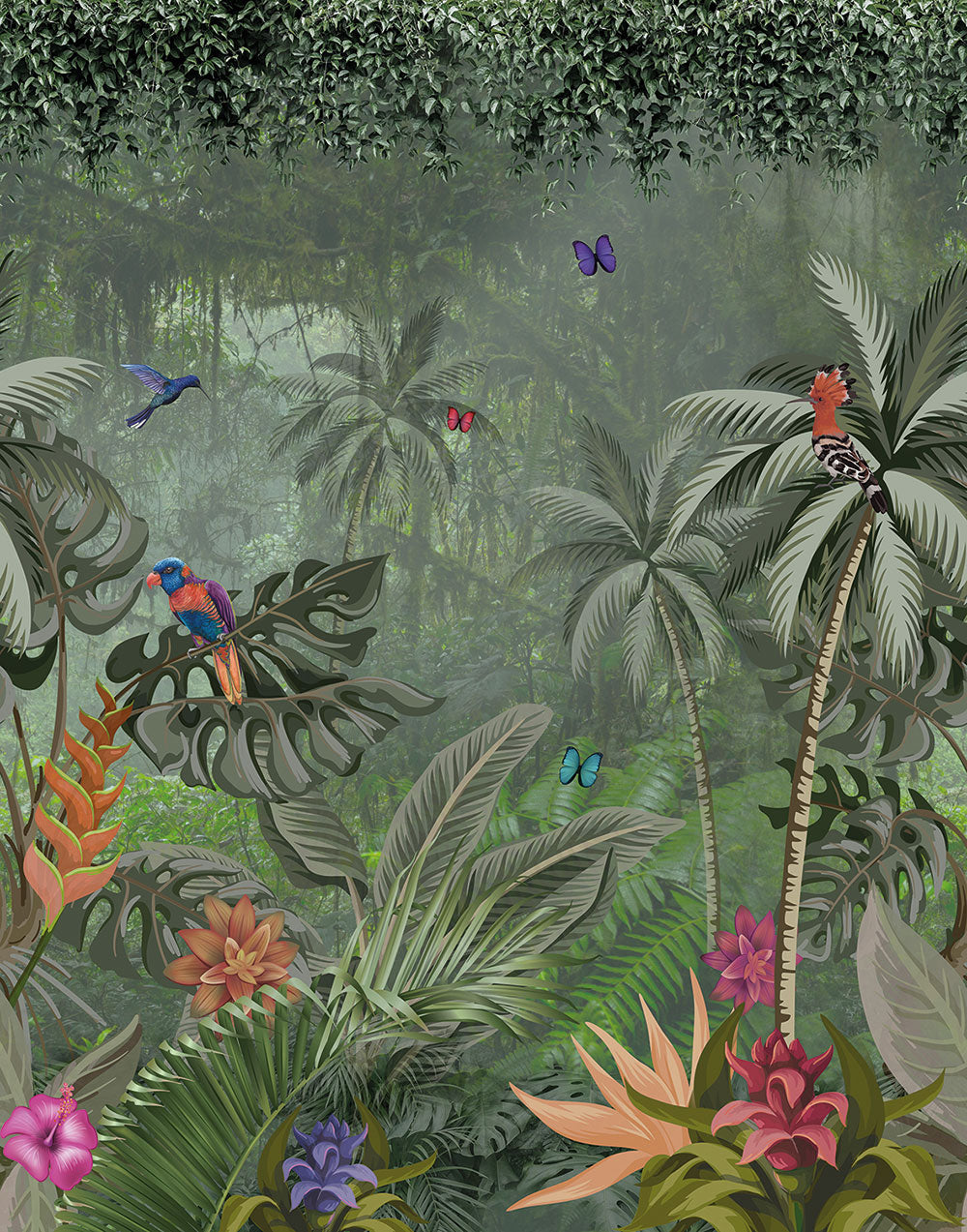 Smart Art Easy Jungle - Creative DIY Painting Kit for Kids & Adults - Perfect for Home Decor, Gifts & Relaxation Art Projects