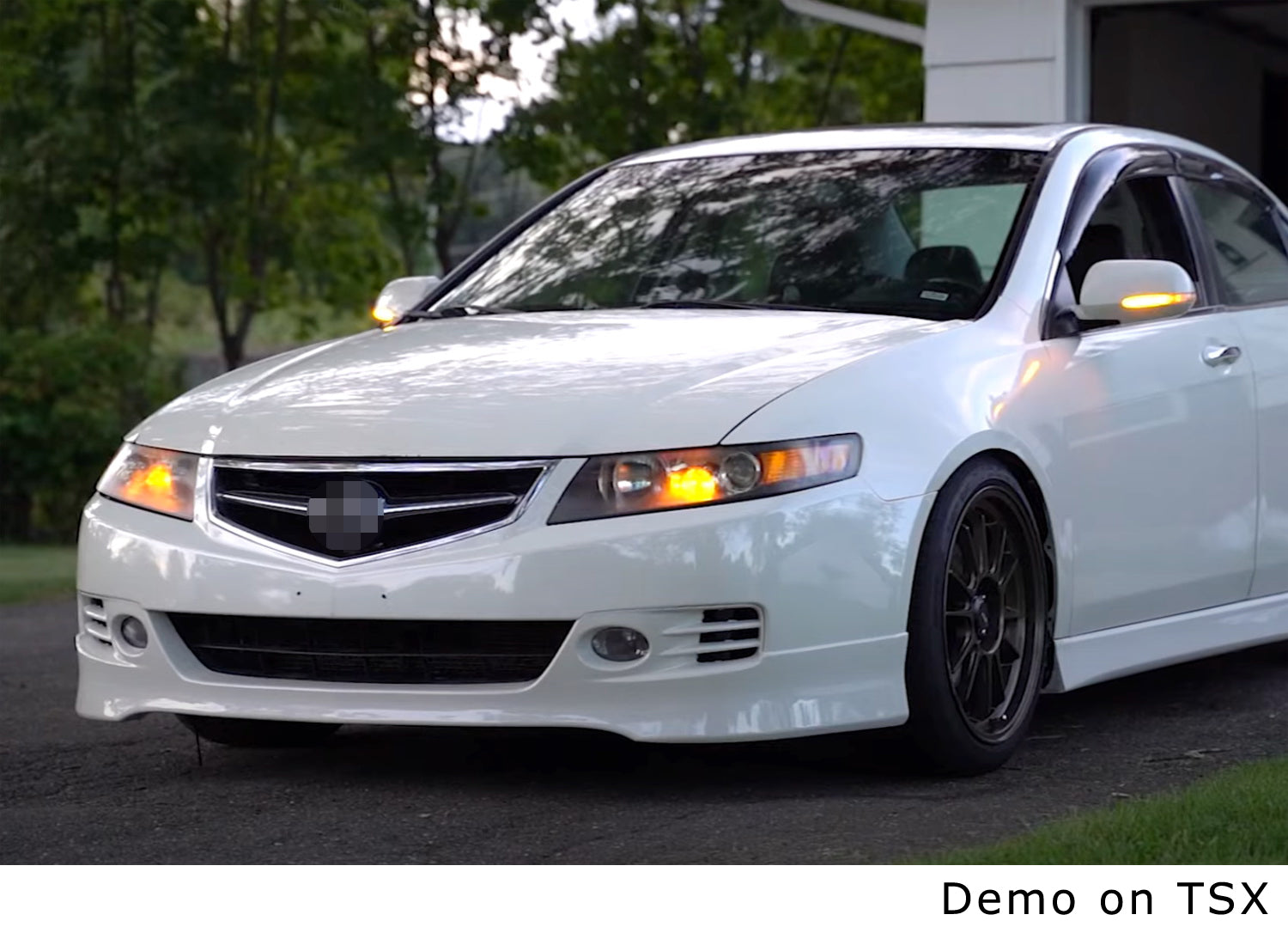 Acura RL 2005-2013 Clear Lens LED Sequential Turn Signal Side Mirror Lights - DRL & Blinker Upgrade for Enhanced Visibility & Style