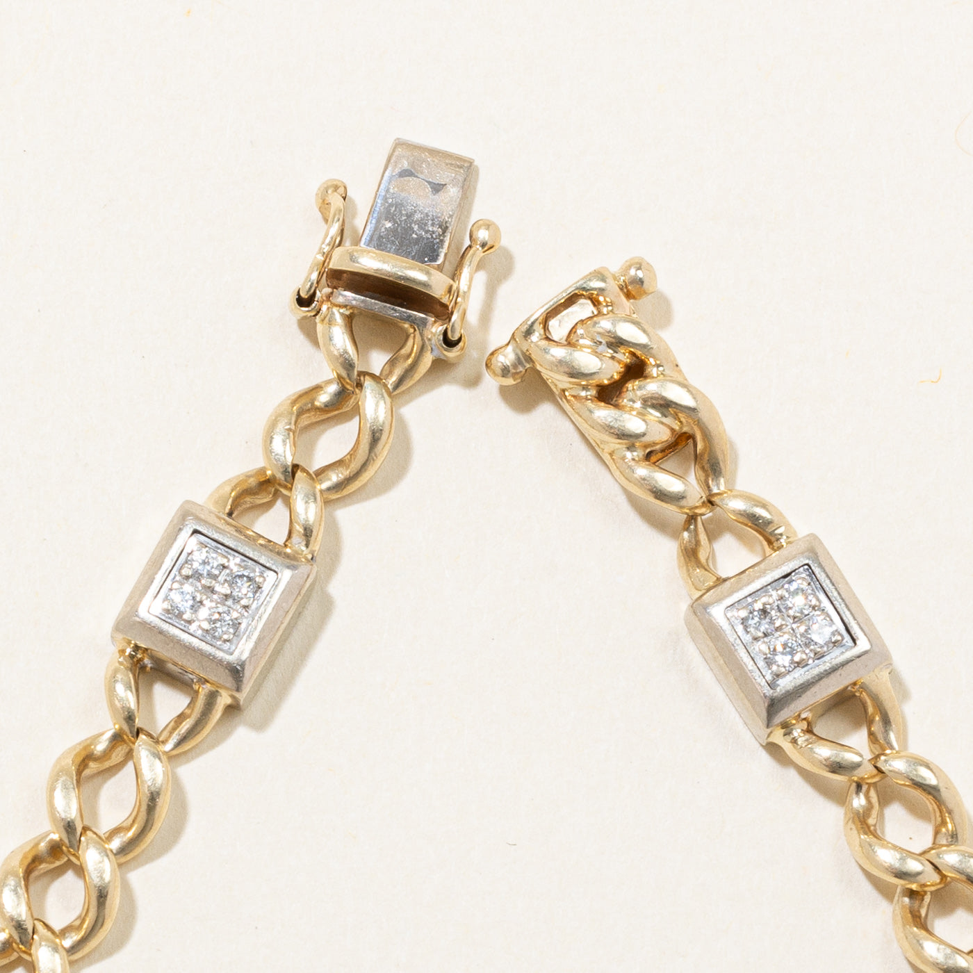 Diamond Grid Bracelet for Women | 0.24 Carat Total Weight | 8 Inch Adjustable | Elegant Stackable Jewelry for Everyday Wear & Special Occasions