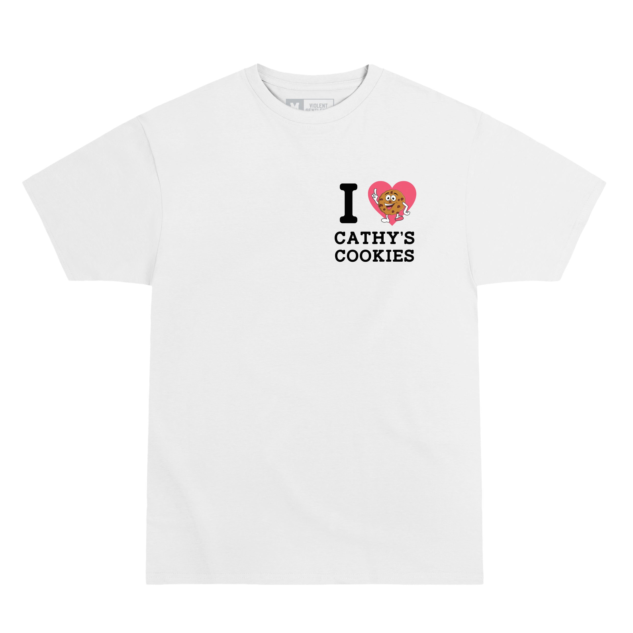 I Heart Cathy's Cookies Premium T-Shirt - Soft Cotton Tee for Baking Lovers & Cookie Enthusiasts - Perfect for Casual Wear, Gift Giving & Cookie-Themed Events