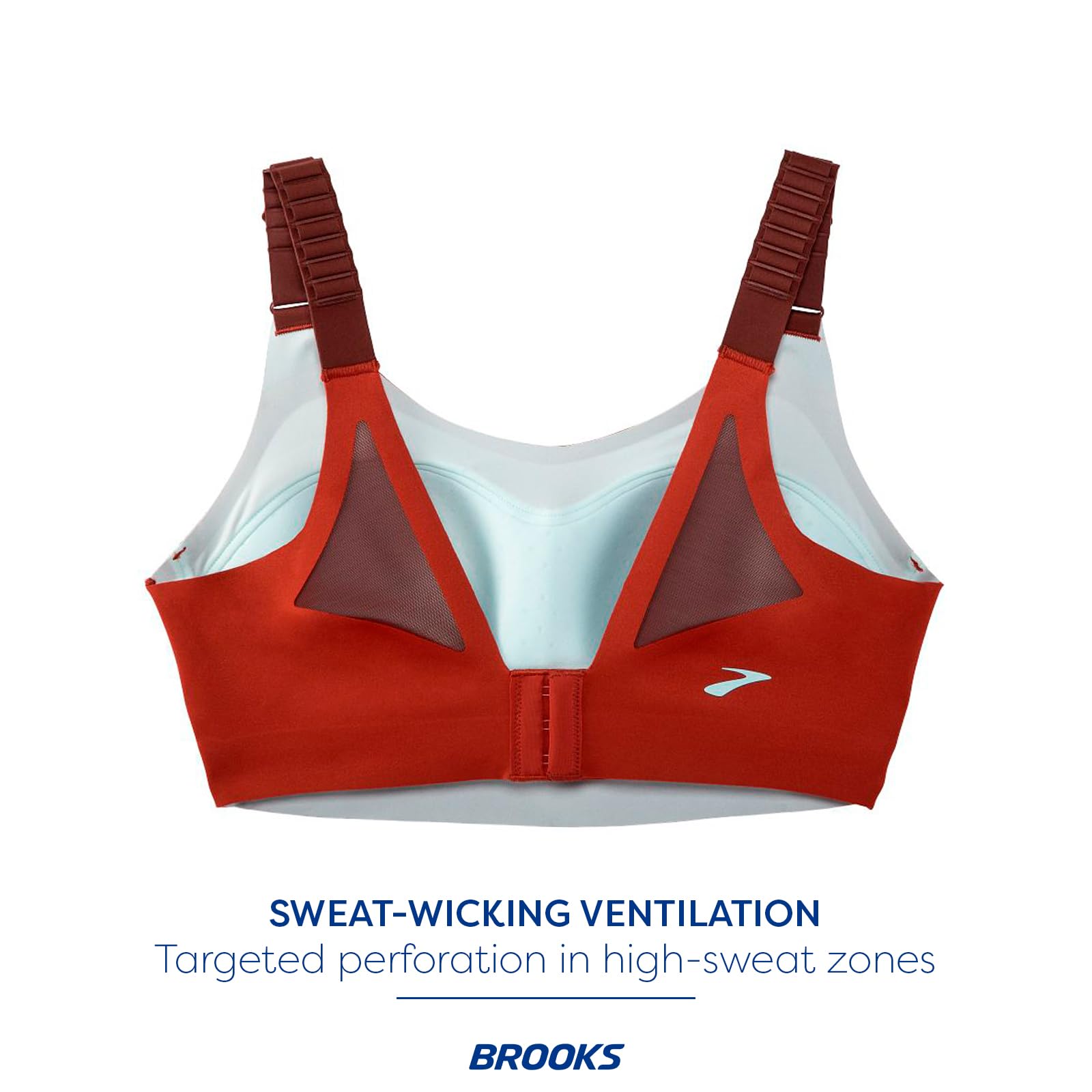 Brooks Women's Scoopback 2.0 High Impact Sports Bra - Maximum Support for Running, Workouts & Intense Training | Perfect for Gym, CrossFit & Marathon Training