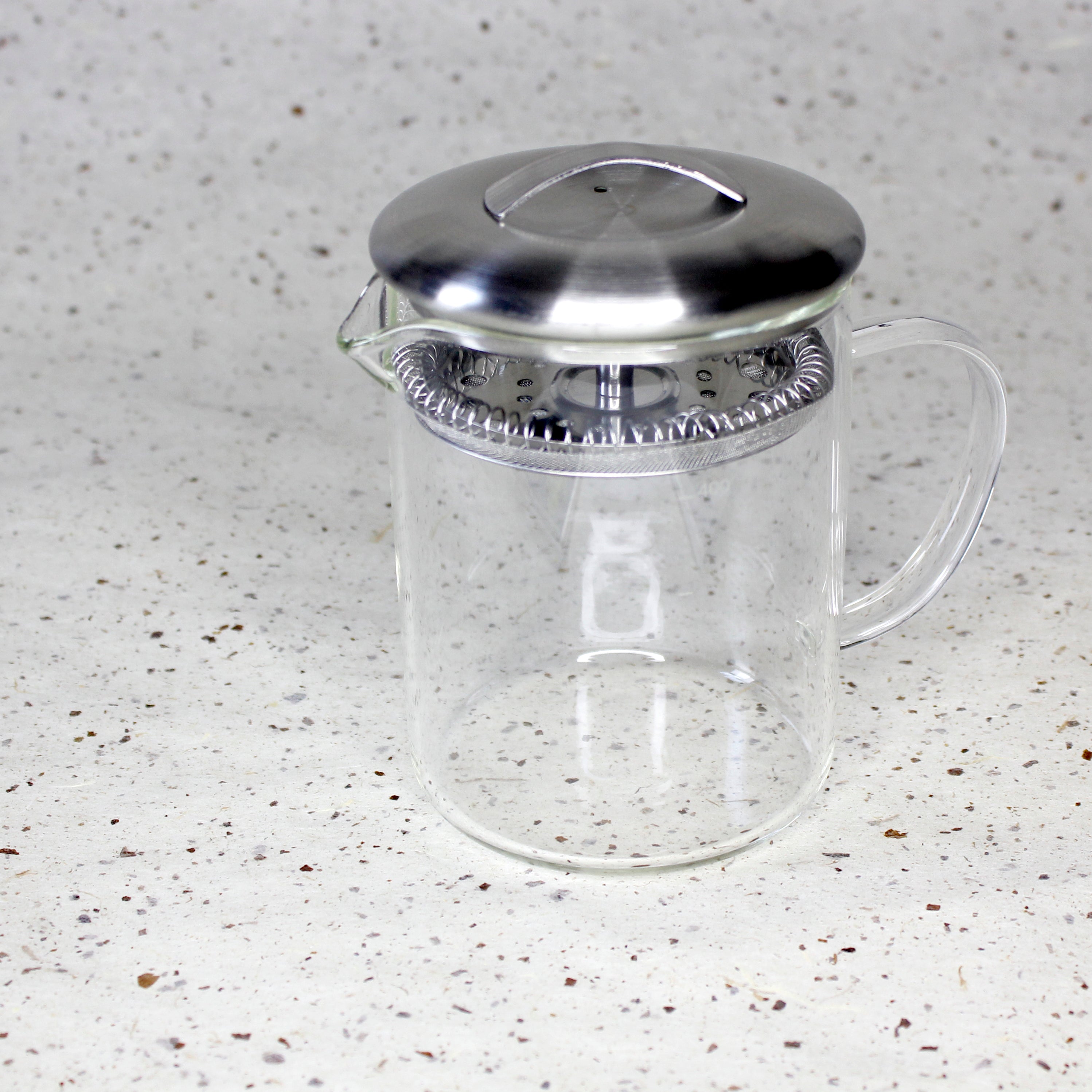 13.5 oz Glass Infuser Bottle - Wholesale Bulk for Tea, Cold Brew & Essential Oils - Perfect for Home, Office & Gifts