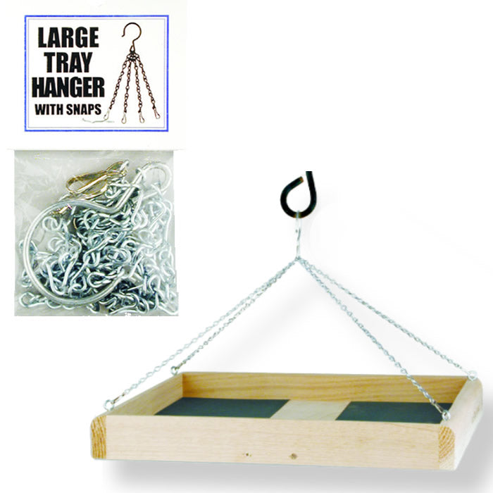 Large Tray Hanger - Heavy Duty Closet Organizer for Pants, Skirts & Towels | Space Saving Storage Solution for Bedroom & Laundry Room