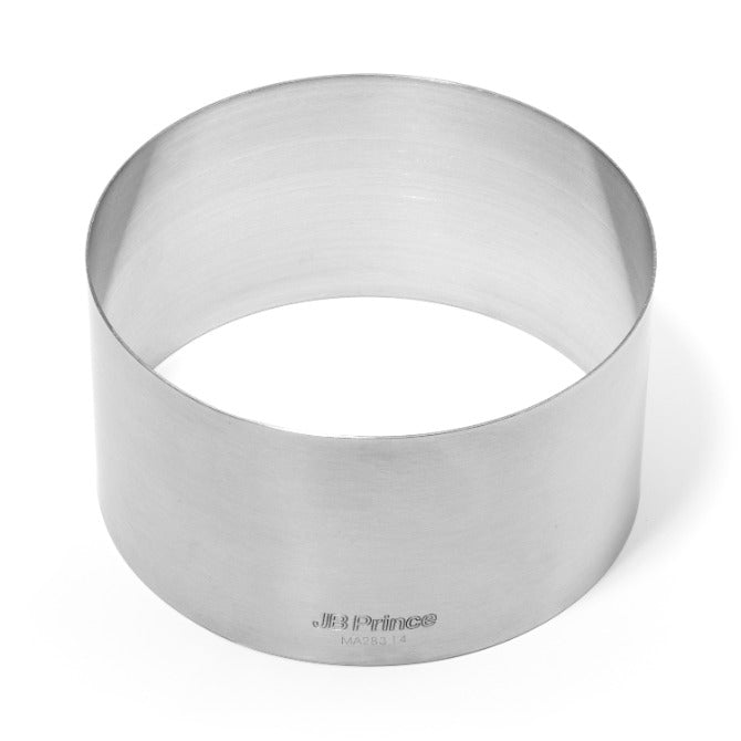 JB Prince Seamless Stainless Steel Ring - 2.9