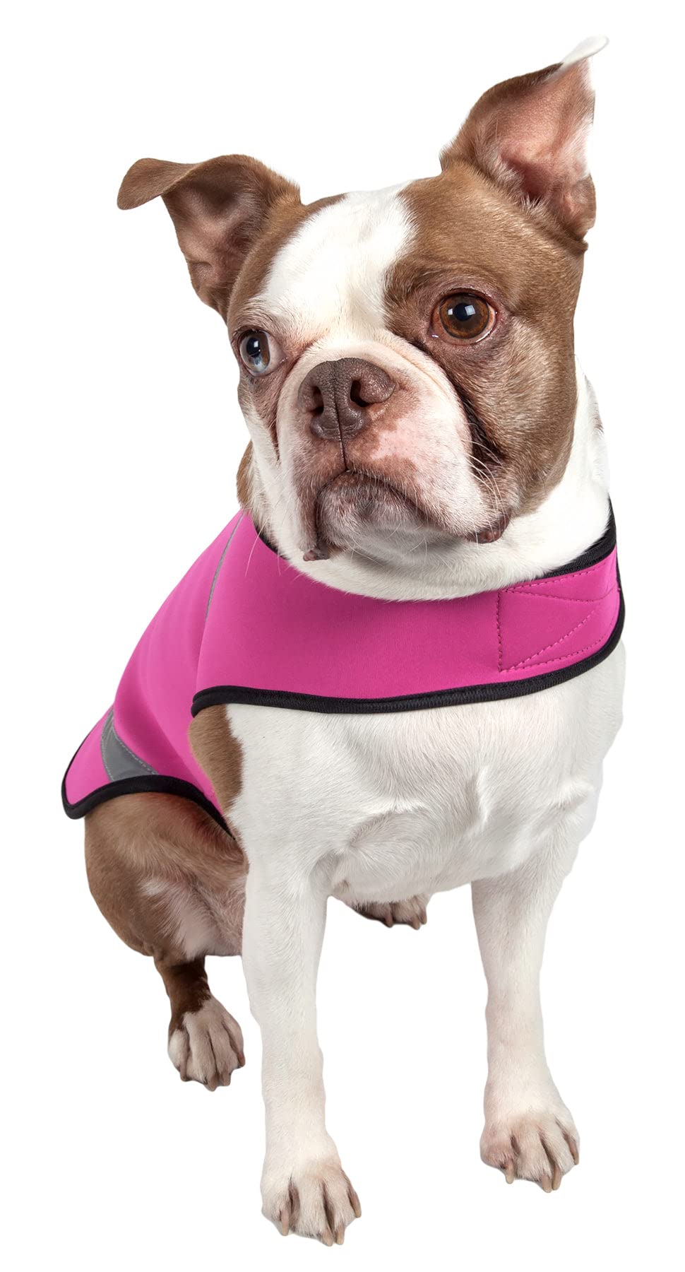 Extreme Softshell Neoprene Dog Coat with Reflective Strips - Waterproof Dog Jacket & Rash Guard for Small, Medium & Large Breeds - Perfect for Winter Walks, Outdoor Adventures & Nighttime Safety