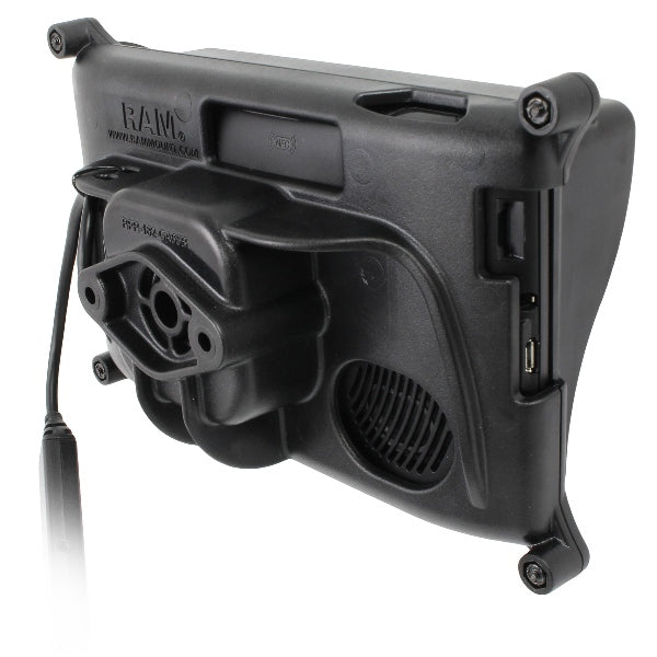 RAM Mount Garmin GPSMAP 660/670 Locking Case (RAM-HOL-GA66LU) - Secure Motorcycle & ATV GPS Holder for Adventure Riding
