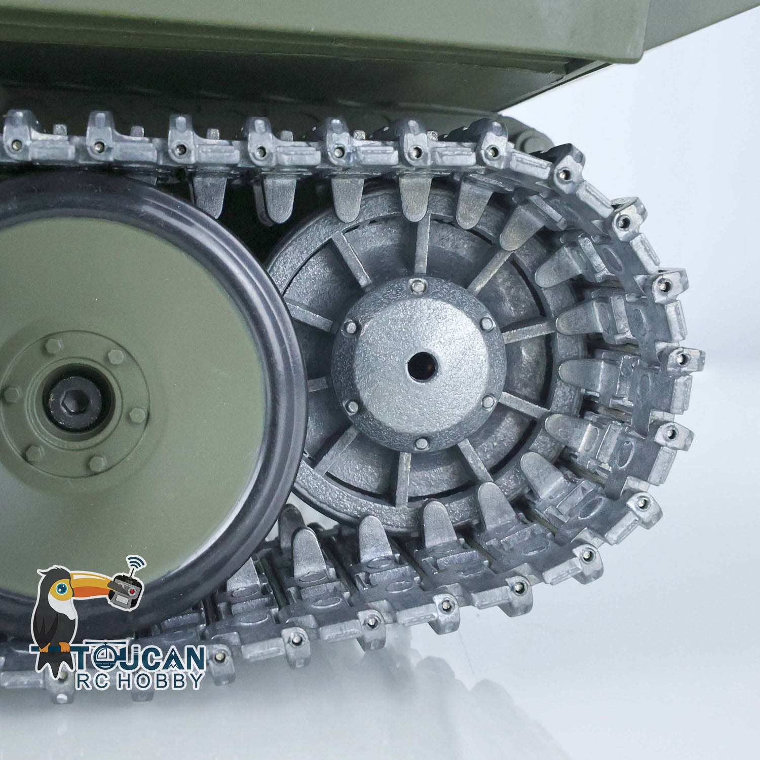 1/16 Scale Henglong 7.0 German Panther RTR RC Tank with 2.4G Radio Control, Sprocket Idler Wheels & Infrared Receiver - US Stock - Perfect for Military Enthusiasts, Collectors and Outdoor RC Battles