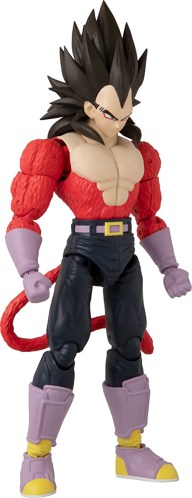 BANDAI Dragon Stars Super Saiyan 4 Vegeta Action Figure - 17cm Articulated Dragon Ball Z Collectible | Anime Gifts for Fans | Perfect for Display, Collection, and Cosplay Inspiration