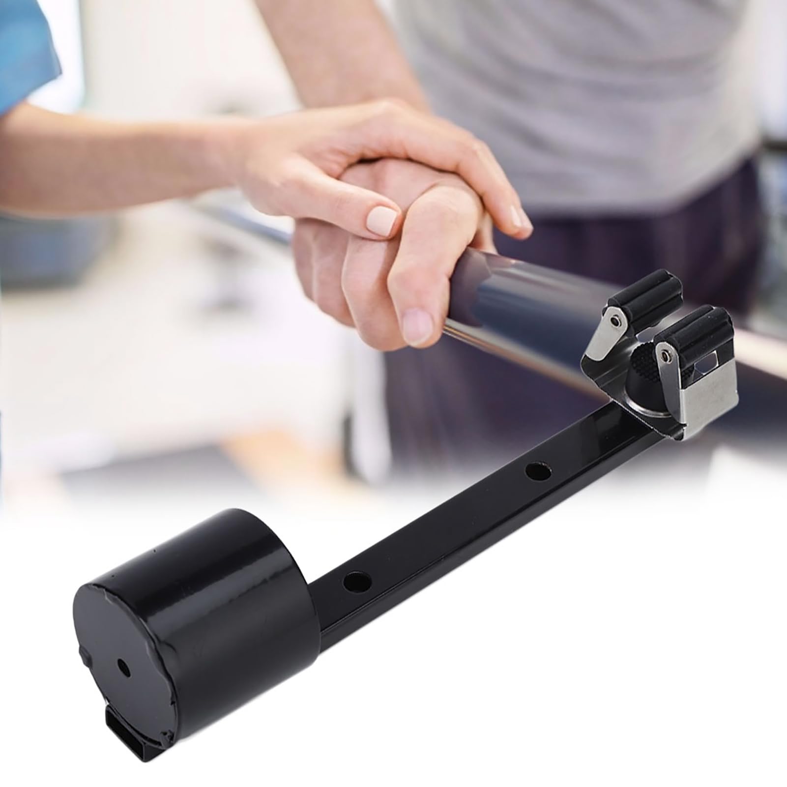 Mobility Scooter Cane Holder - Adjustable Walking Cane Stand for Wheelchair & Walker - Durable Disability Accessories for Elderly & Handicapped (Perfect for Daily Use, Travel & Outdoor Activities)