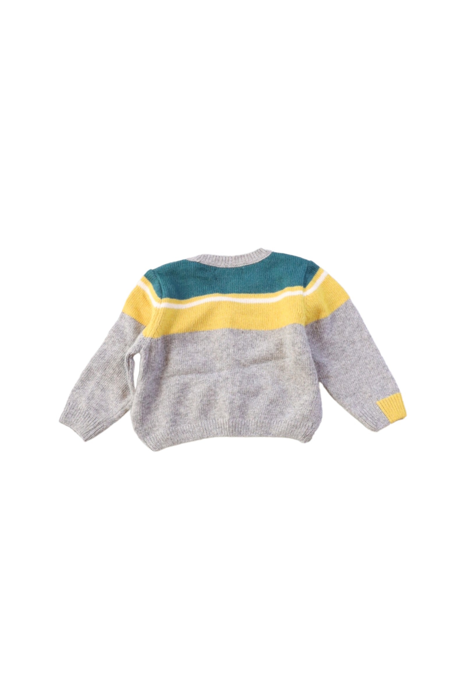 Arsène et les Pipelettes Baby Cardigan for 12 Months - Soft Knit Sweater for Infants & Toddlers - Perfect for Playdates, Family Outings & Photo Shoots