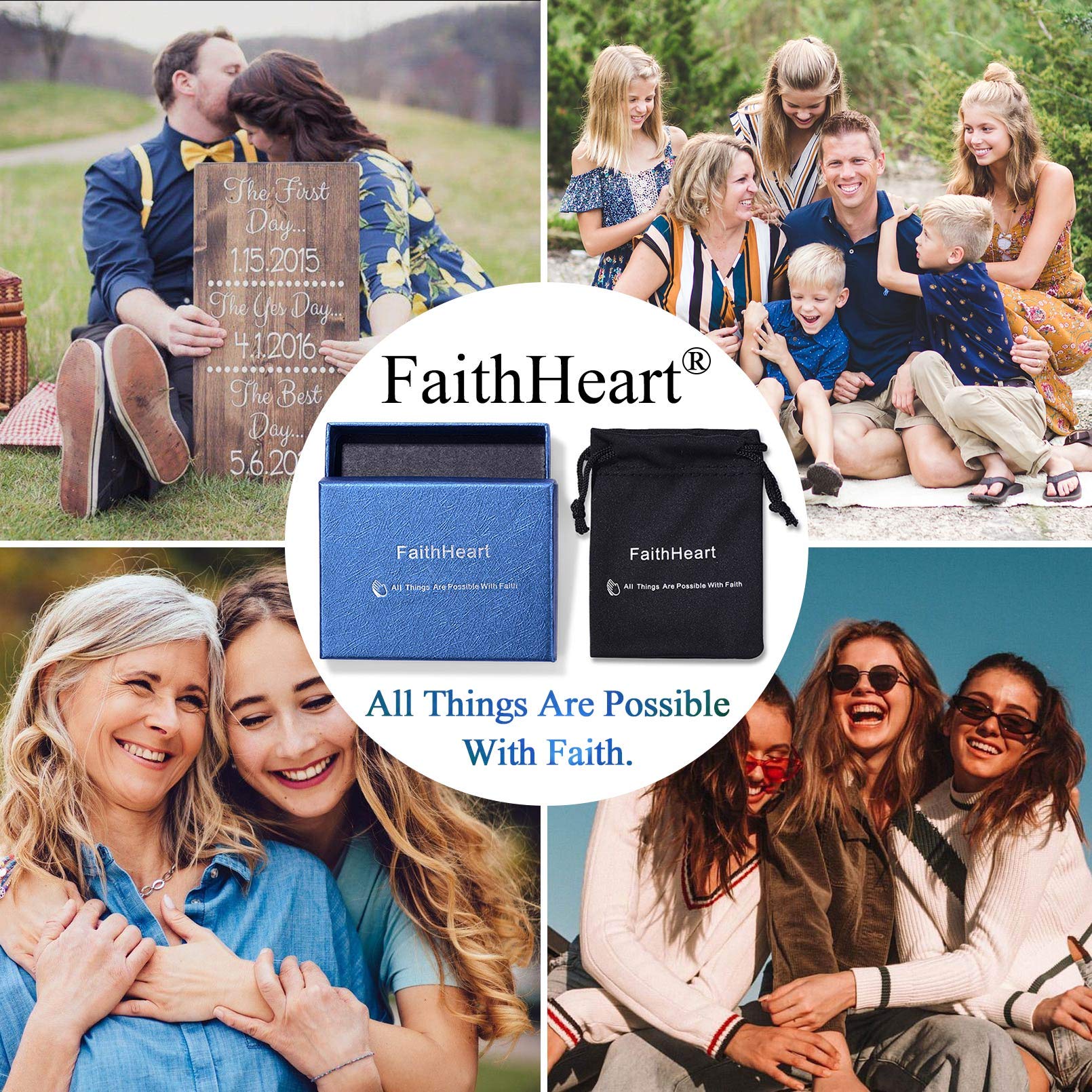 FaithHeart Women's Black Hoop Earrings - Stainless Steel Huggie Hoop Earrings for Women, Lightweight Drop Dangle Earrings with Gift Box - Perfect for Everyday Wear, Parties & Gifts