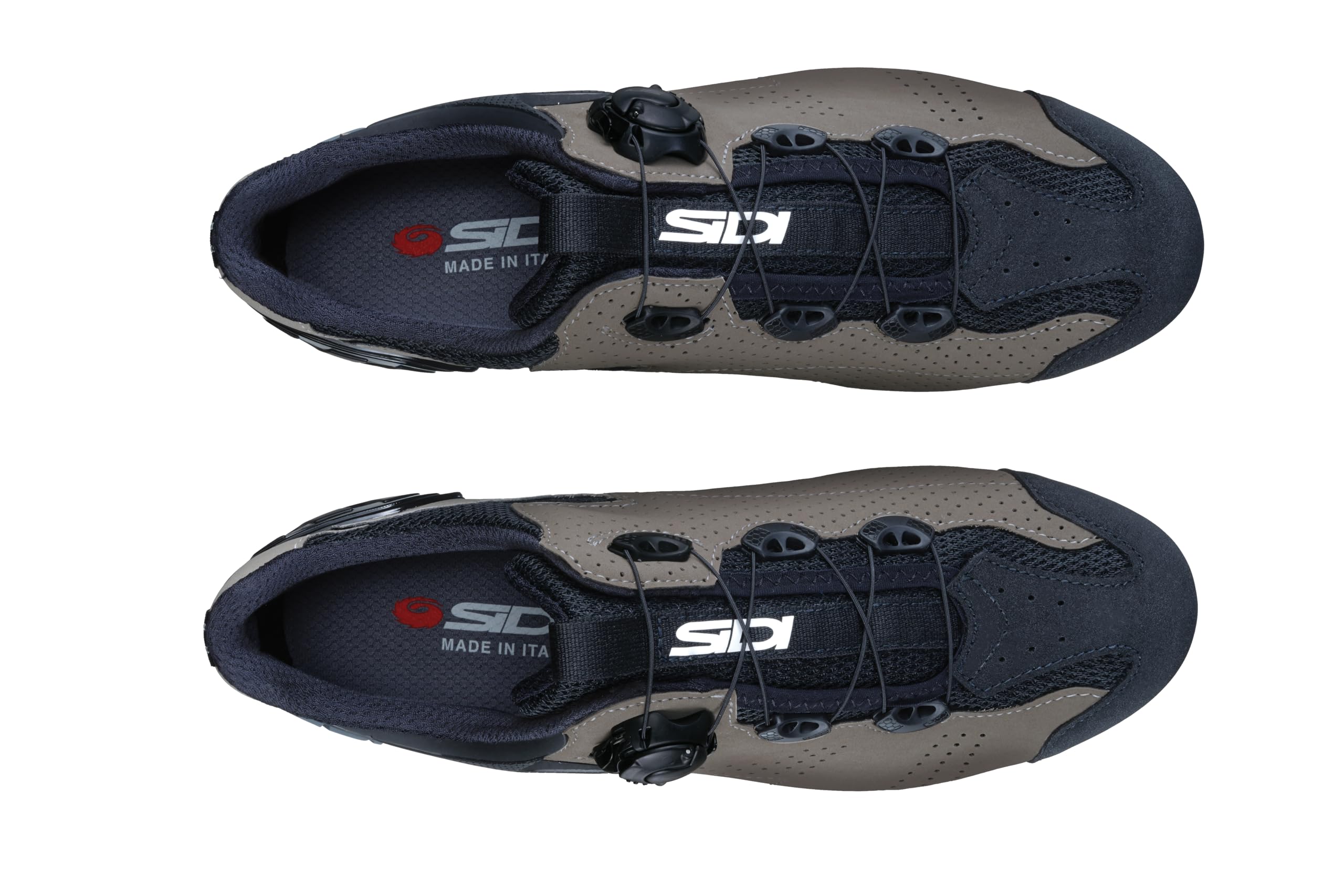 Sidi Men's Gravel & Mountain Bike Shoes - Professional MTB Cycling Shoes with Innovative Closure System, Rubber Toe Protection & Competition Sole for Off-Road Riding & Bikepacking Adventures