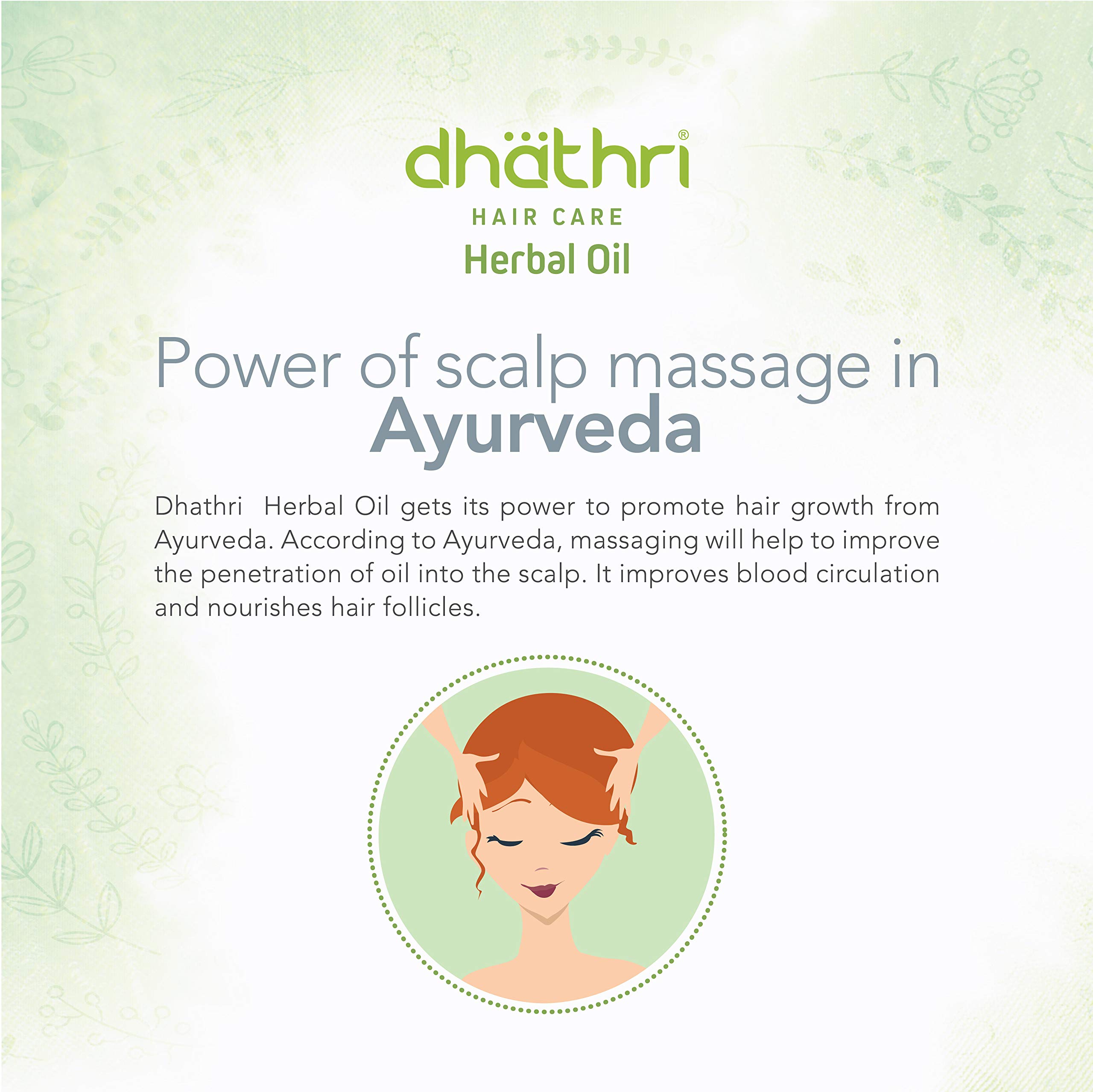Dhathri Ayurvedic Hair Care Combo - Herbal Oil (100ml) & Chemparathi Thaali Oil (200ml) | Natural Hair Fall Treatment & Regrowth Solution | Organic Shampoo for Dry, Frizzy Hair | Complete Hair Care Set for Women & Men | Perfect for Daily Scalp Massage & Deep Conditioning