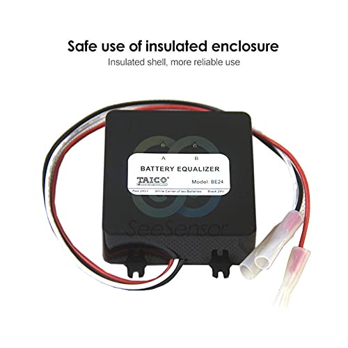 24V Solar Battery Equalizer & Balancer - Charge Controller Module for Lead Acid Battery Banks | Ideal for Off-Grid Solar Systems, RV & Marine Applications