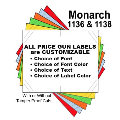 112,000 Chartreuse Fluorescent Labels Compatible with Monarch 1136/1138 Price Guns - General Purpose, Full Case with 8 Ink Rollers & Security Cuts - Perfect for Retail Pricing, Inventory Labeling & Warehouse Organization