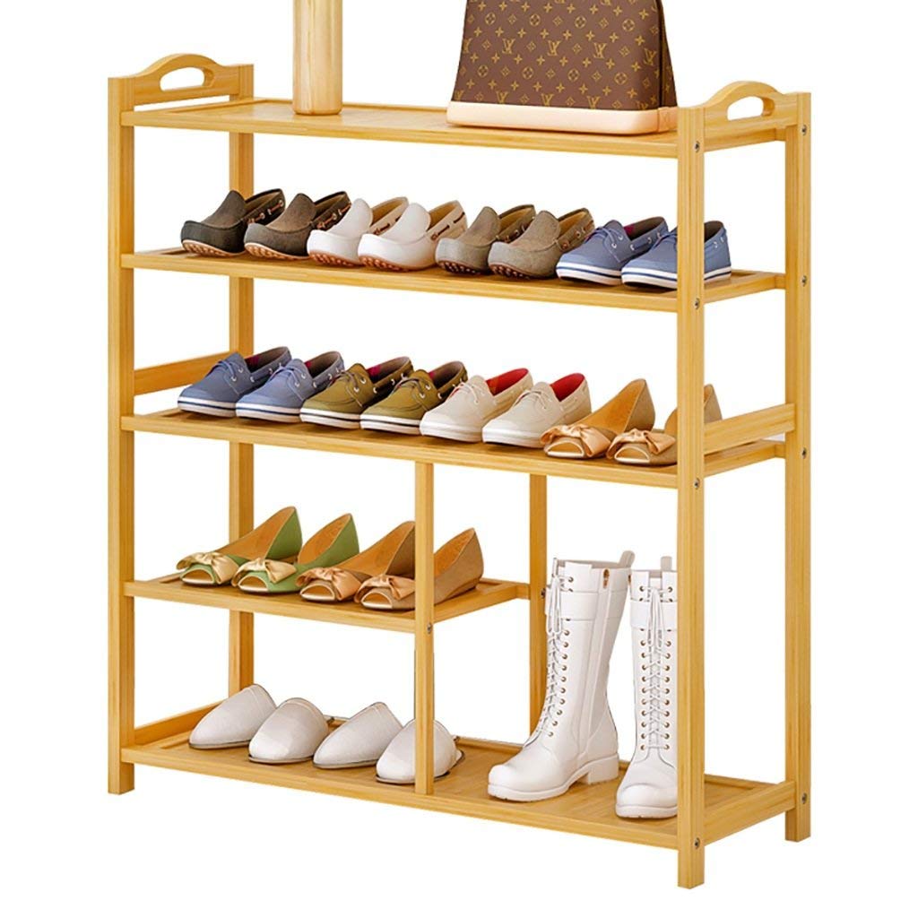 Multi-Layer Shoe Rack Organizer - Dustproof Shoe Storage Cabinet for Home, Dorm, Entryway | Space-Saving Shoe Shelf with 5-Tier Design (Black) - Perfect for Small Spaces, Closet Organization & Entryway Decor