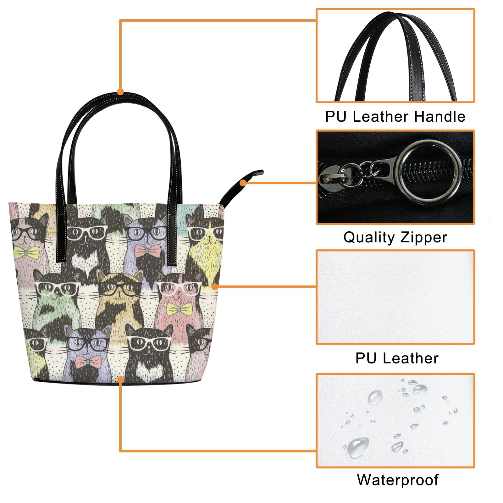 Stylish Leather Handbags for Women - Crossbody & Tote Work Bags | Perfect for Office, Travel & Everyday Use