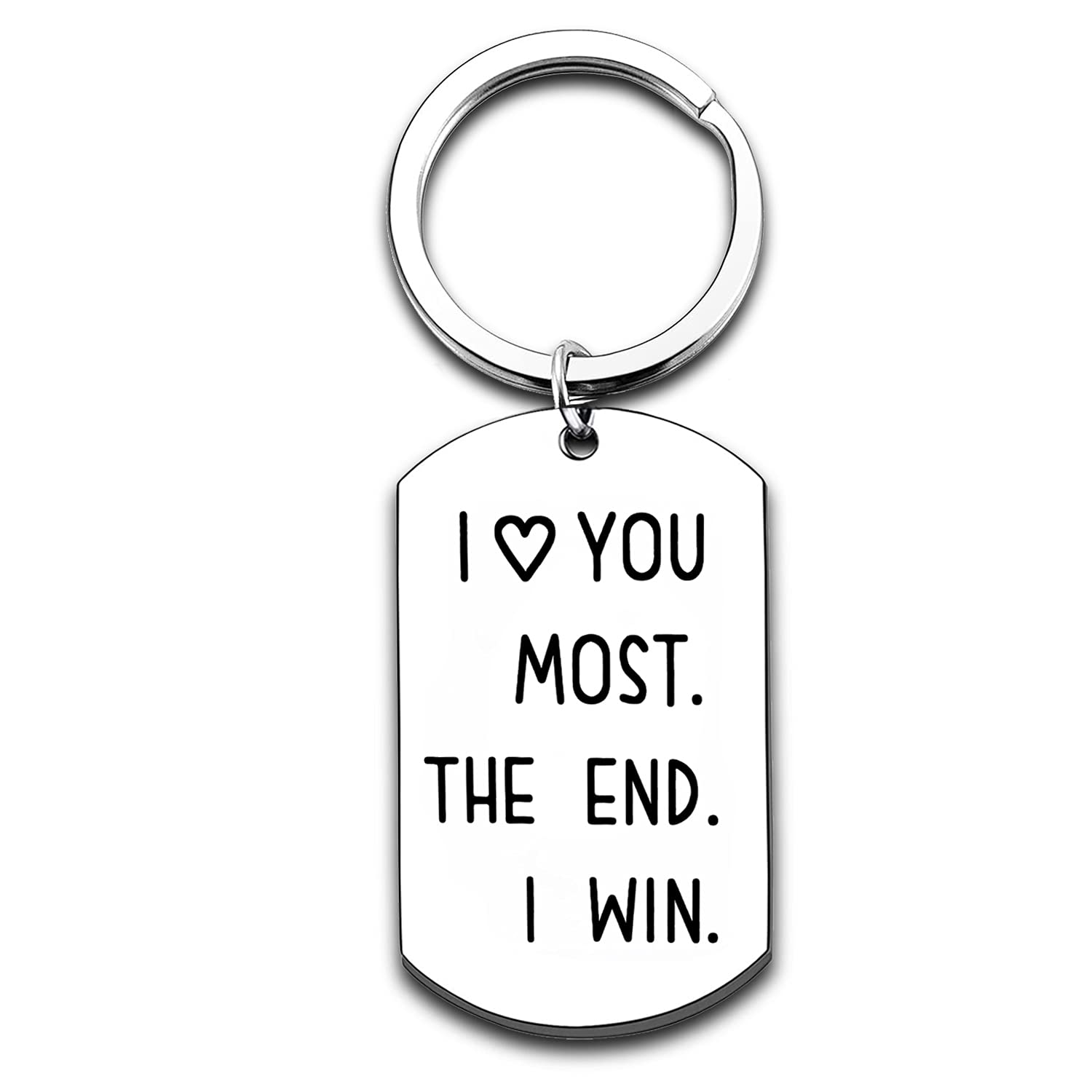Romantic Couple Keychain Set - Personalized Anniversary & Birthday Gifts for Him and Her - Boyfriend Girlfriend Jewelry Keyring - Perfect for Valentine's Day, Weddings & Special Occasions