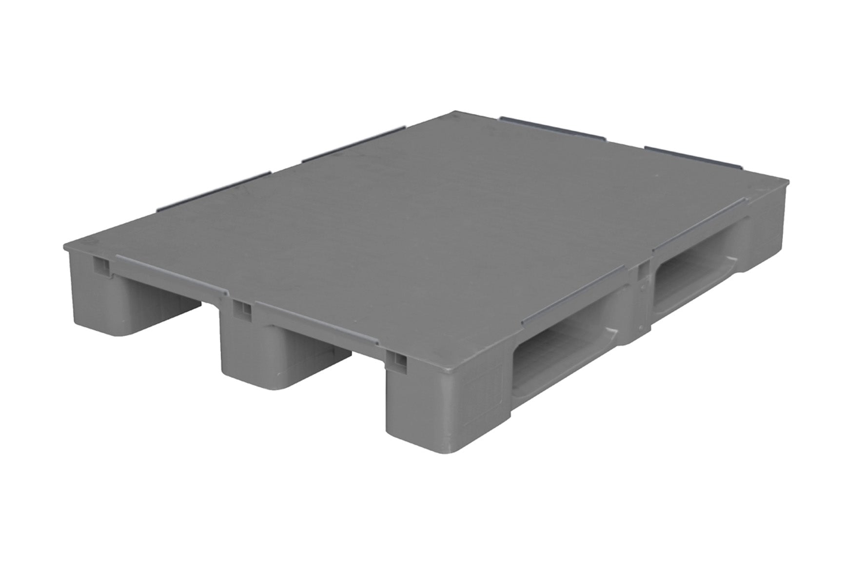 Heavy Duty Plastic Distribution Pallets for Warehouse Storage & Shipping - Durable Stackable Pallets for Industrial Use, Logistics & Supply Chain Management