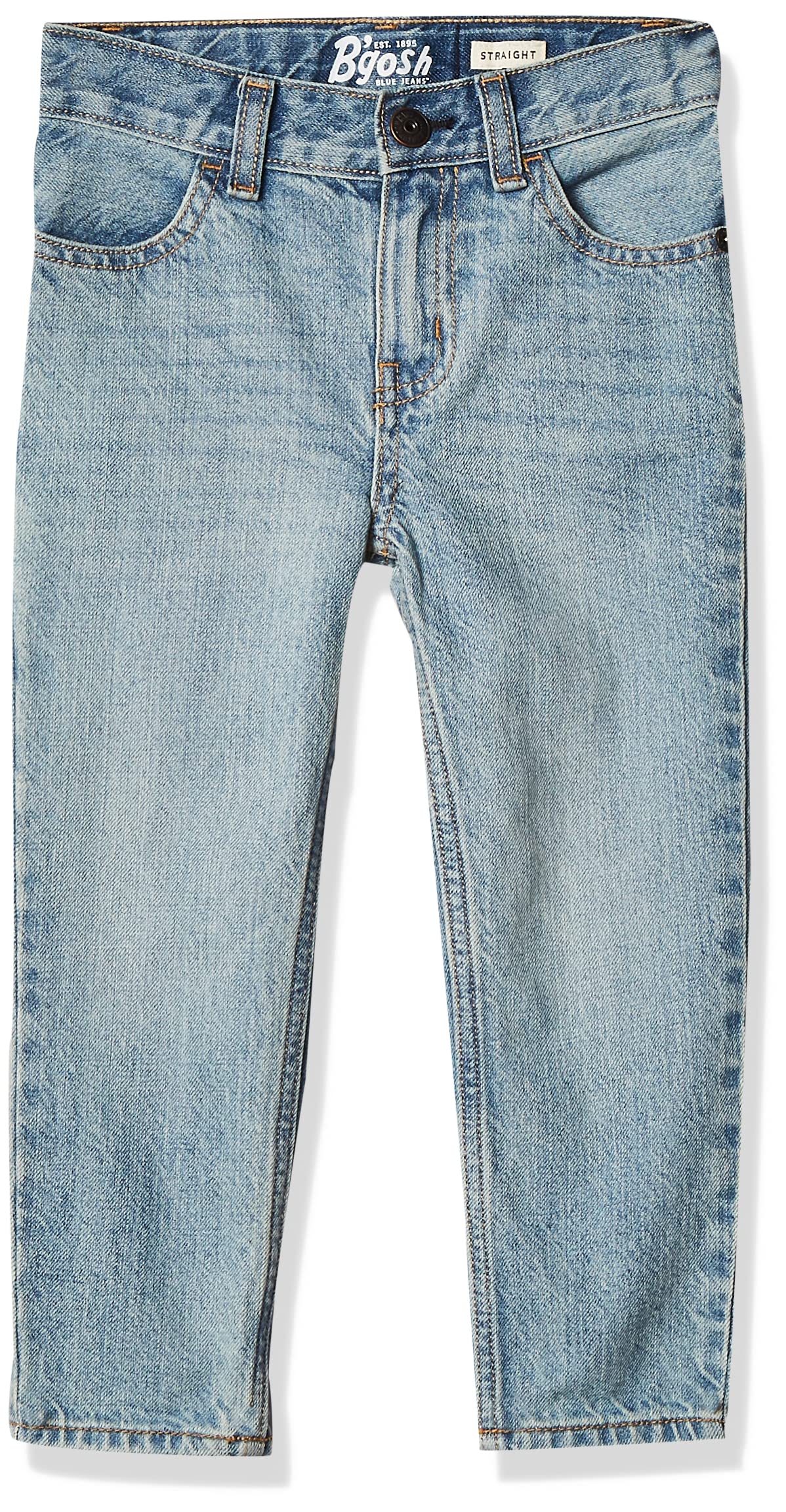 OshKosh B'Gosh Boys' Straight Fit Jeans - Comfortable Denim Pants for School, Play & Everyday Wear